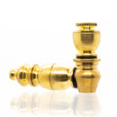 Metal Pipe - Mini - Single Chamber - Brass - The Cave