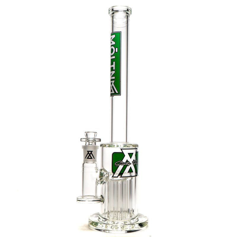 Moltn Glass - Sixty Five - Short - Tree Perc - Green Box Label - The Cave