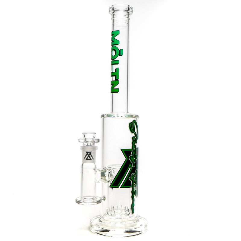 Moltn Glass - Sixty Five - Medium - Can Perc - Green Shadow Label - The Cave