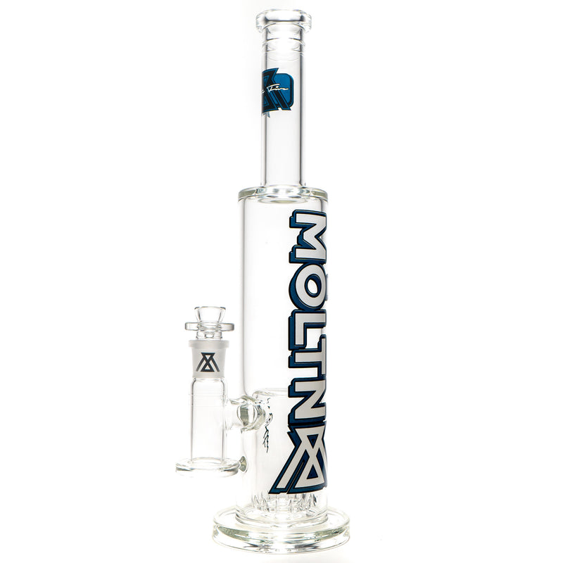 Moltn Glass - Sixty Five - Tall - Can Perc - Midnight & White Shadow Label - The Cave