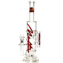 Moltn Glass - Sixty Five - Double GÿZR Perc - Red Signature Label - The Cave