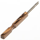 Mystic Timber - Midi Dabber - Flat Shovel Tip - Wenge - The Cave