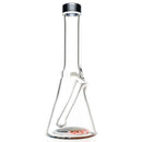 Nes Glass - Mini Tube - Reversal Bottom - Grape w/ Black Rainbow Wag - The Cave