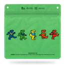 Elbo x Pake - Large - Green Dancing Dinos Zip Bag - The Cave