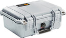 Pelican - 1400 Protector Case - Silver - The Cave