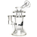 Phenomenon Glass - Angled Neck Spin Bubbler - Manatee - The Cave