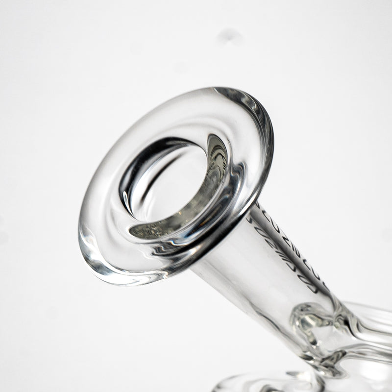 Phenomenon Glass - Angled Neck Spin Bubbler - Manatee - The Cave