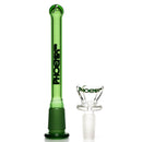 Phoenix Star - 14" Beaker - Full Green w/ Gold Label - The Cave