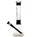 Phoenix Star - 12" Sandblasted Band Beaker - Black & Gold - The Cave