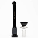 Phoenix Star - 12" Sandblasted Band Beaker - Black & Gold - The Cave