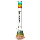 Phoenix Star - 19" Raked Beaker - Rainbow - The Cave
