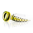 Pho_Sco - Single Hole Linework Horn Slide - 14mm - Lemon Drop, Steelwool & Black