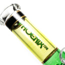 Phoenix Star - 10" Band Beaker - Green w/ Black & Gold - The Cave