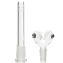 Shooters - 12" Diamond Base Beaker - Shower Head - Purple Accent - The Cave