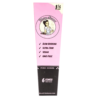 Blazy Susan - 1.25 Pre Rolled Pink Cones - 6 Pack - The Cave