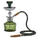 MYA - Premium Hookah - QT w/ Cage Basket - Olive - The Cave