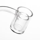 Shooters - 25mm Flat Top Quartz Banger & Slitted Insert - 14mm Male 45º - The Cave