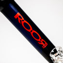ROOR.US - Fixed Single Chamber Bubbler - Barrel Perc - Cobalt & Black - The Cave