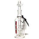 ROOR - 18mm Tree Ashcatcher w/ Slide - 90º - Red & Black - The Cave