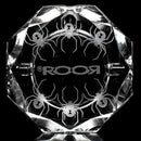 ROOR.US - Glass Crystal Cut Ashtray - ROOR Strain - White Widow - The Cave