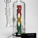 ROOR.US - 99 Series - Single Chamber Barrel Bubbler - Rasta - The Cave