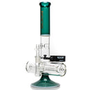 ROOR.US - 12" Inline Tube - Teal & White - Gold - The Cave