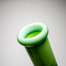 ROOR.US - 18” Fixed Straight - Barrel Perc - Milky Mint & Slime - Black Label - The Cave