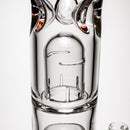 ROOR.US - 18” Fixed Straight - Barrel Perc - Milky Mint & Slime - Black Label - The Cave