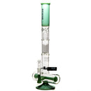 ROOR.US - 21" Inline Tube - Barrel Perc - Mint - Black & White Label - The Cave