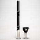 ROOR.US x Chase Adams - 22" Worked Beaker - 50x5 - Black & White - The Cave