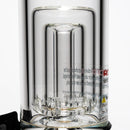 ROOR.US - 99 Series - 18” Fixed Beaker w/ Barrel Perc - Tangie & Mint - White & Black Label - The Cave