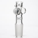 ROOR.US - 99 Series - 18” Fixed Beaker w/ Barrel Perc - Tangie & Mint - White & Black Label - The Cave