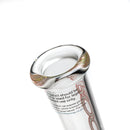 ROOR - 14" Beaker - 45x5 - White & Red - The Cave