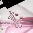 ROOR.US - 18" Beaker - 50x5 - Pink - Black & White Label - The Cave