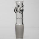 ROOR - Fixed Bubbler w/ Barrel Perc - White - Black & White Label - The Cave