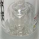 ROOR - Fixed Bubbler w/ Barrel Perc - White - Black & White Label - The Cave