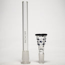 ROOR.US - 14" Custom Beaker - 50x9 - Raindrops - Black - The Cave