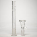 ROOR.US - 14" Custom Sandblasted Beaker - 50x9 - Swarovski - Roses - The Cave