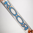 ROOR.US - 18" Custom Straight - 45x5 - Orange Raindrop - Blue & Orange Label - The Cave