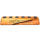 ROOR - Large 6 Hole Slide Holder - 14mm - Light Wood - The Cave