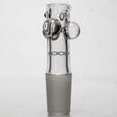 ROOR - 14” Fixed Beaker w/ Barrel Perc - 50x5 - Black & White - The Cave