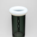 ROOR - 14” Fixed Beaker 45x5 - Smokey Grey & White - Black Label - The Cave