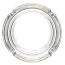 ROOR - Glass Ashtray - Rasta (No Outline) - The Cave