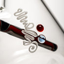 ROOR.US x Chase Adams - 18" Worked Beaker - 50x5 - Pomegranate - The Cave