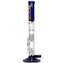 ROOR.US - 18” Fixed Straight - Barrel Perc - Cobalt - Orange - The Cave