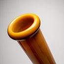 ROOR.US - 18” Fixed Straight - 10 Arm Tree Perc - Milky Tangie - Black Label - The Cave