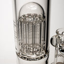 ROOR.US - 18” Fixed Straight - 10 Arm Tree Perc - Milky Tangie - Black Label - The Cave