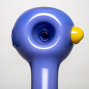 ROOR x Chase Adams - Worked Spoon & Chillum Set - Milky Purple w/ Yellow Label - The Cave