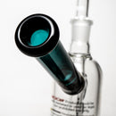 ROOR.US - Fixed Bubbler - Barrel Perc - Jade & Black - Black Label - The Cave