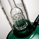 ROOR.US - Fixed Bubbler - 10 Arm Tree Perc - Jade - Platinum Label - The Cave